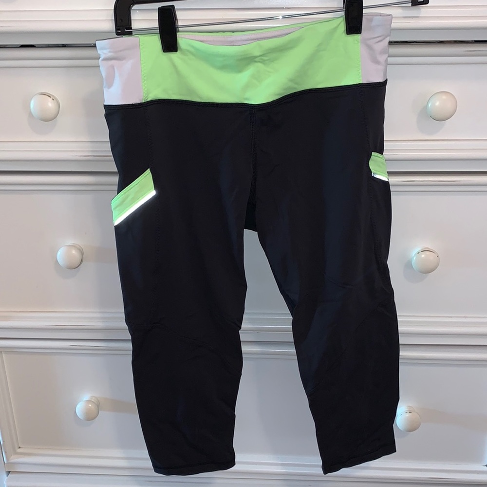 Lululemon cropped running leggings